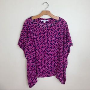 Diane von Furstenberg Multicolor New Hanky Blouse